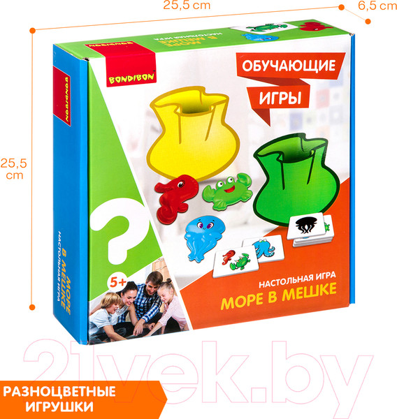 Изображение товара Настольная игра Bondibon Море в мешке / ВВ3159