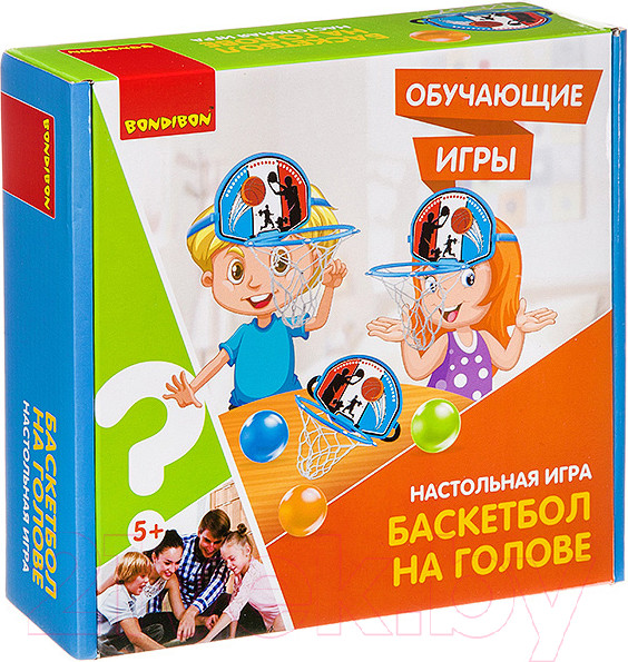 Изображение товара Настольная игра Bondibon Баскетбол на голове / ВВ3323