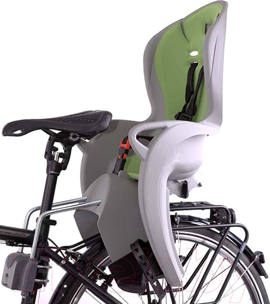 Изображение товара Детское велокресло Hamax Kiss Medium / HAM551046 (серый/черный)