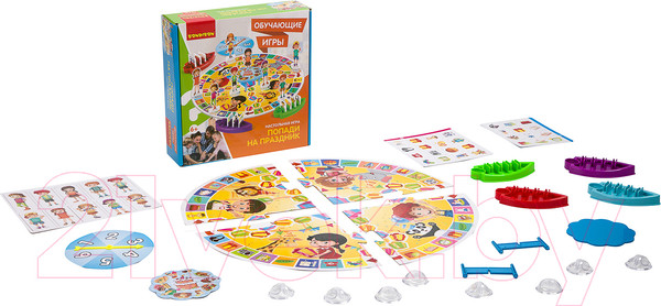 Изображение товара Настольная игра Bondibon Попади на праздник / ВВ3442