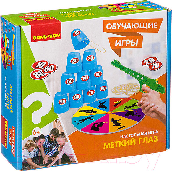 Изображение товара Настольная игра Bondibon Меткий глаз / ВВ3445