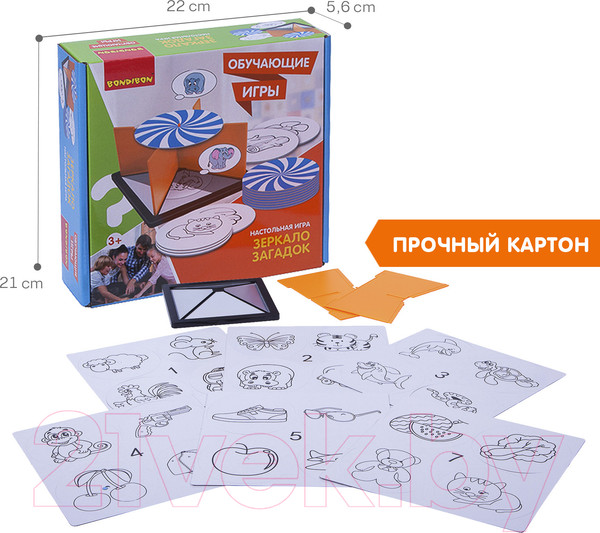 Изображение товара Настольная игра Bondibon Зеркало загадок / ВВ3453