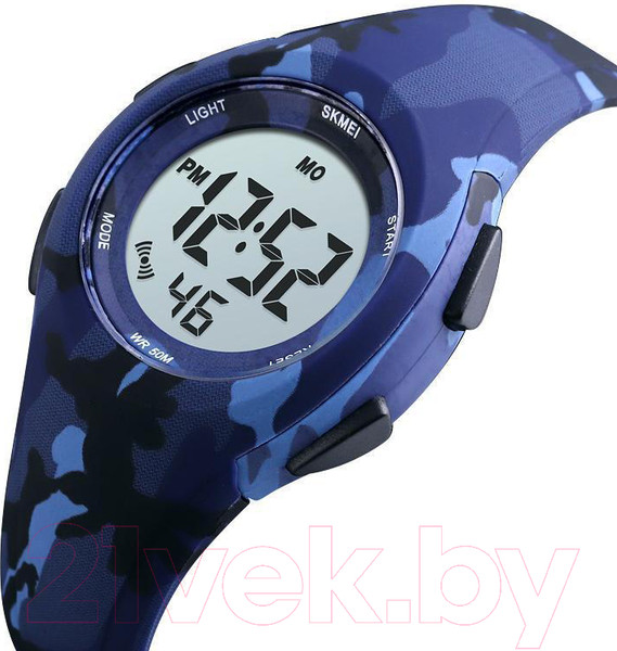 Изображение товара Часы наручные детские Skmei 1459-4 (синий камуфляж)