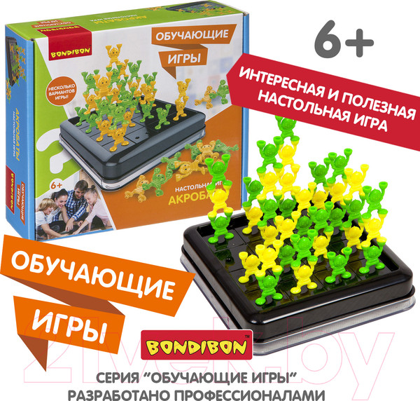 Изображение товара Настольная игра Bondibon Акробаты / ВВ3455