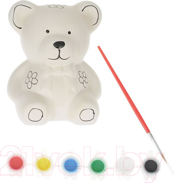 Изображение товара Набор для творчества Bondibon Копилка-подарок Мишка / ВВ0981