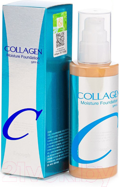 Изображение товара Тональный крем Enough Collagen Moisture Foundation SPF15 тон 23 (100мл)