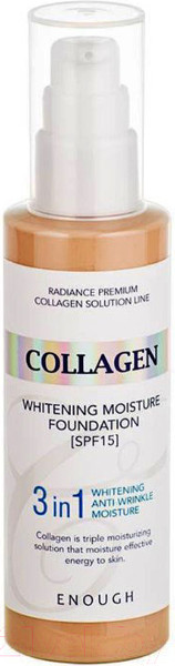 Изображение товара Тональный крем Enough Whitening Moisture Foundation SPF15 тон 21 3 в 1