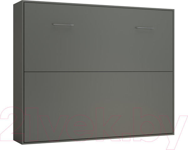 Изображение товара Шкаф-кровать трансформер Макс Стайл Wave 18мм 160x200 (серый пыльный U732 ST9)