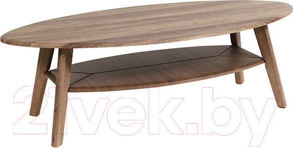 Изображение товара Журнальный столик Калифорния мебель Серфинг (грецкий орех/акация)
