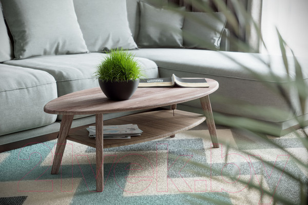 Изображение товара Журнальный столик Калифорния мебель Серфинг (грецкий орех/акация)