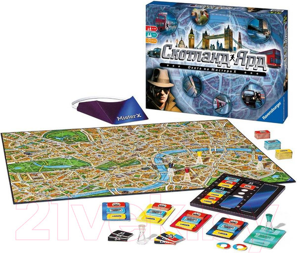 Изображение товара Настольная игра Ravensburger Скотланд Ярд / 26007