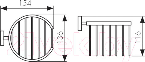 Изображение товара Держатель для освежителя воздуха Kaiser KH-2312