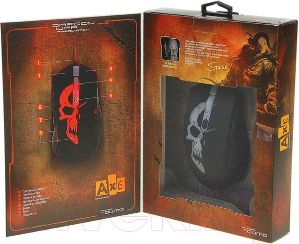 Изображение товара Мышь Qumo Axe M07