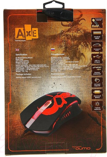 Изображение товара Мышь Qumo Axe M07