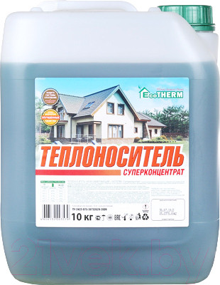 Изображение товара Теплоноситель для систем отопления EcoTherm Суперконцентрат / 430212001 (10кг)
