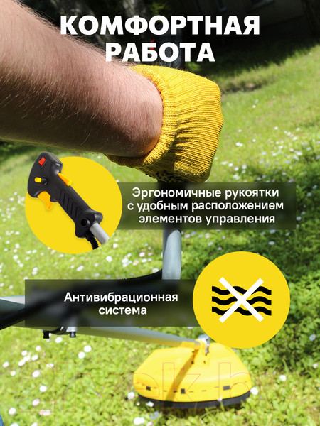 Изображение товара Триммер бензиновый EUROLUX TR-1300T (70/2/16)