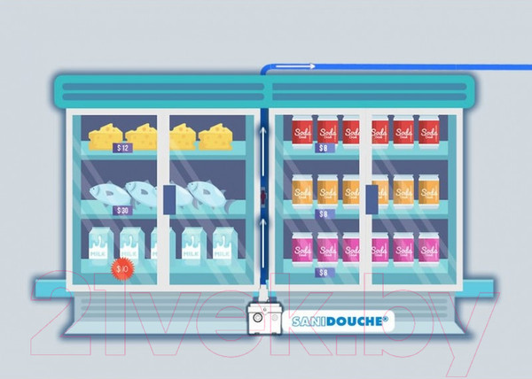 Изображение товара Канализационная установка SFA Sanidouche D60