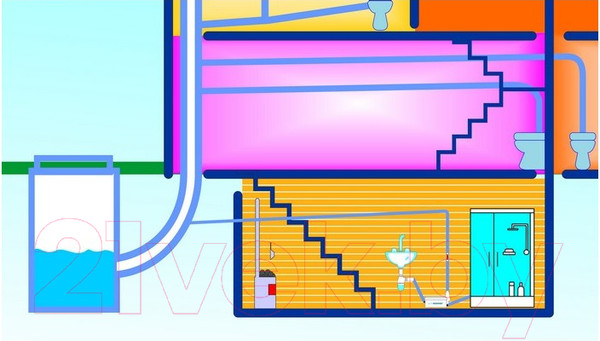 Изображение товара Канализационная установка SFA Sanidouche D60