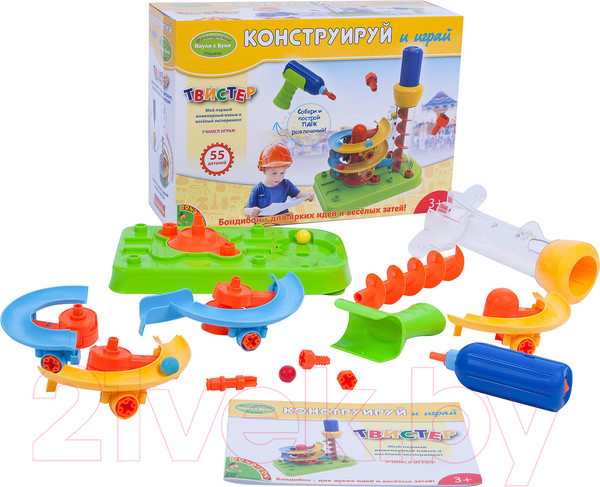 Изображение товара Набор для опытов Bondibon Твистер. Конструируй и играй / ВВ4043