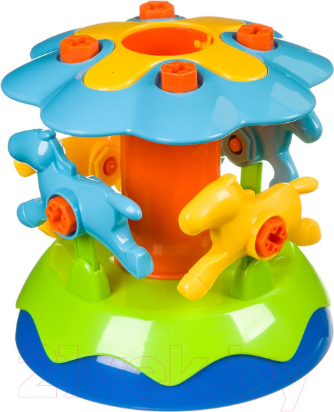 Изображение товара Набор для опытов Bondibon Карусель. Конструируй и играй / ВВ4044