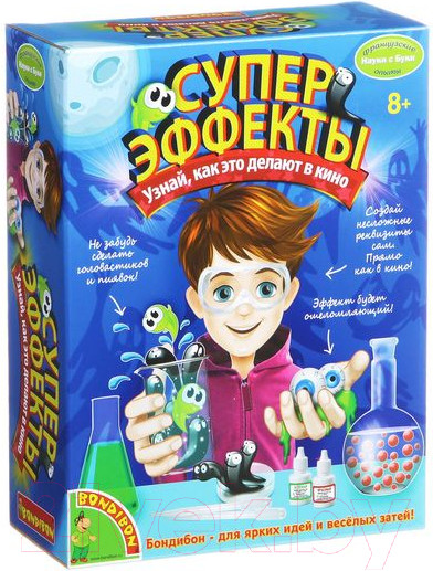Изображение товара Набор для опытов Bondibon Суперэффекты / ВВ1551
