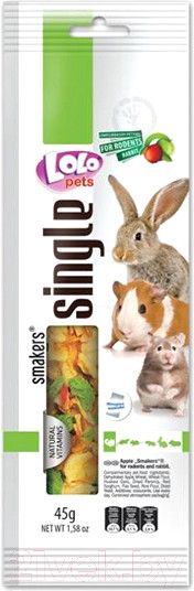 Изображение товара Лакомство для грызунов Lolo Pets Smakers Weekend Style LO-73114 (45г)
