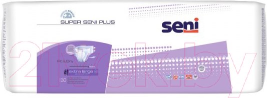 Изображение товара Подгузники для взрослых Seni Super Plus Extra Large (30шт)
