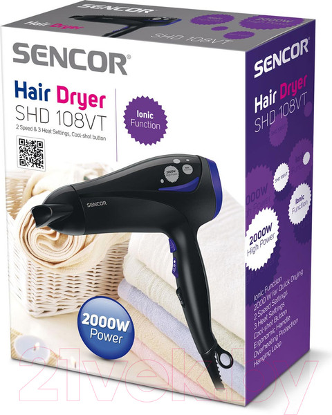 Изображение товара Фен Sencor SHD 108VT