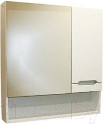Изображение товара Шкаф с зеркалом для ванной СанитаМебель Сизаль 14.700 (правый)