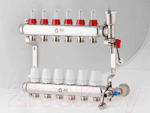 Изображение товара Коллекторная группа отопления AV Engineering AVE13600106