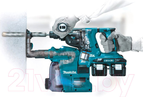 Изображение товара Система пылеудаления для электроинструмента Makita DX09 (199585-2)