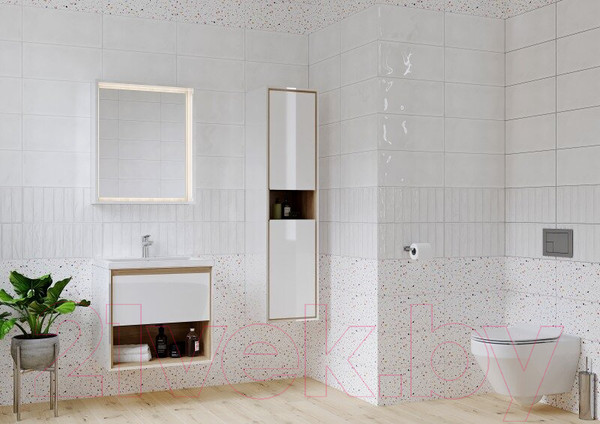 Изображение товара Тумба под умывальник Cersanit Louna 80 / SP-SZ-LOU-CO80/Wh