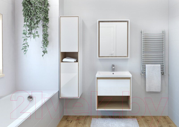 Изображение товара Тумба под умывальник Cersanit Louna 80 / SP-SZ-LOU-CO80/Wh