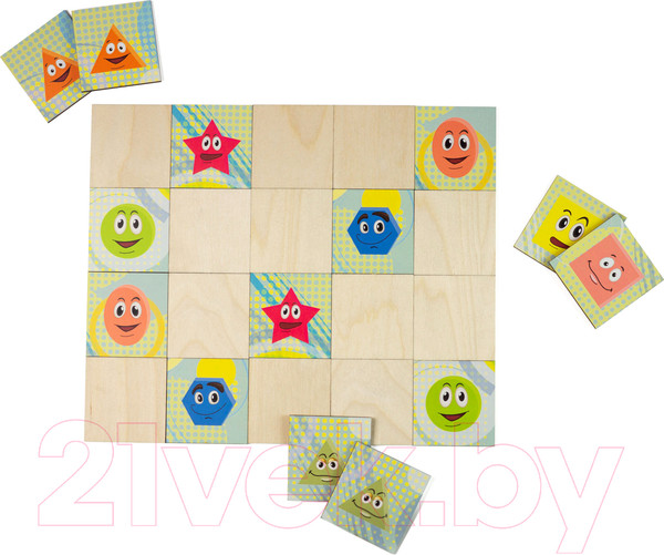 Изображение товара Развивающая игра Paremo Мемори. Геометрия / PE720-83