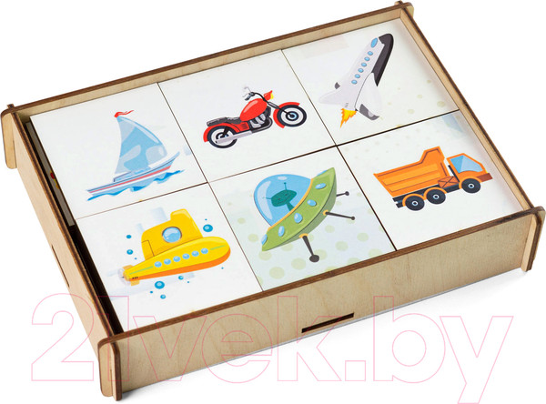Изображение товара Развивающая игра Paremo Мемори. Транспорт / PE720-80