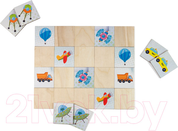 Изображение товара Развивающая игра Paremo Мемори. Транспорт / PE720-80