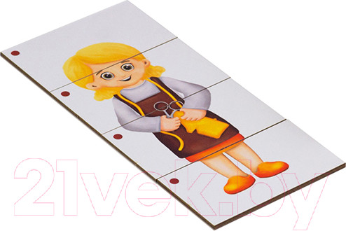 Изображение товара Развивающая игра Paremo Составные картинки. Профессии-3 / PE720-136