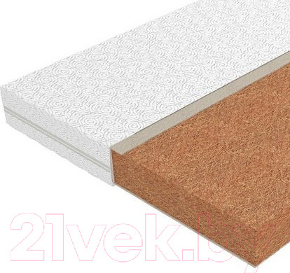 Изображение товара Матрас в кроватку EOS Юниор 55x115 (махра)