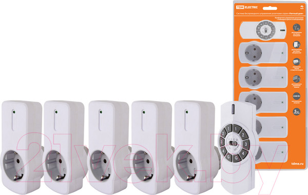 Изображение товара Набор розеток TDM SQ1508-0206