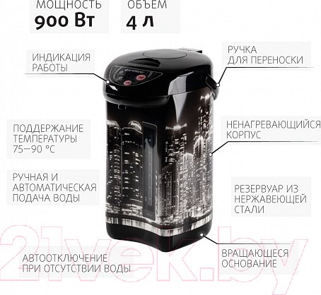 Изображение товара Термопот Endever Altea 2040 (рисунок)