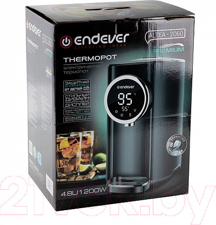 Изображение товара Термопот Endever Altea 2060 (черный)