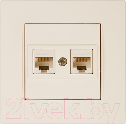 Изображение товара Розетка Mutlusan Rita 2220 138 0102 (кремовый)