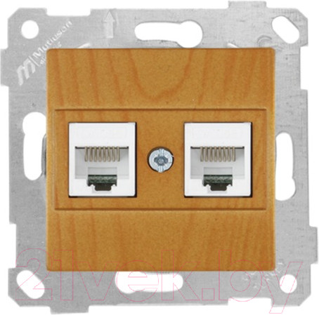 Изображение товара Розетка Mutlusan Rita 2200 138 0158 (дуб)