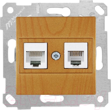 Изображение товара Розетка Mutlusan Rita 2200 139 0158 (дуб)