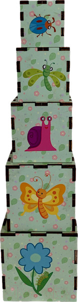 Изображение товара Сортер Paremo Пирамидка. Насекомые / PE720-77