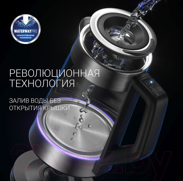 Изображение товара Электрочайник Polaris IQ Home PWK 1725CGLD