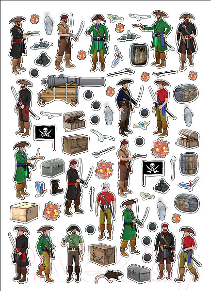 Изображение товара Развивающая книга Робинс Моя книга пиратов