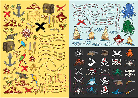 Изображение товара Развивающая книга Робинс Моя книга пиратов