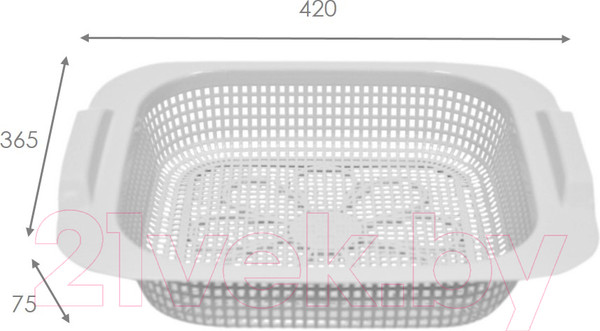 Изображение товара Сушилка для раковины Violet 290106 (белый)