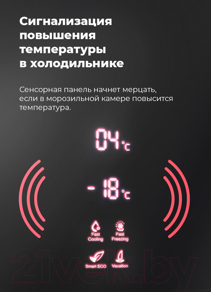 Изображение товара Холодильник с морозильником Maunfeld MFF 200NFB